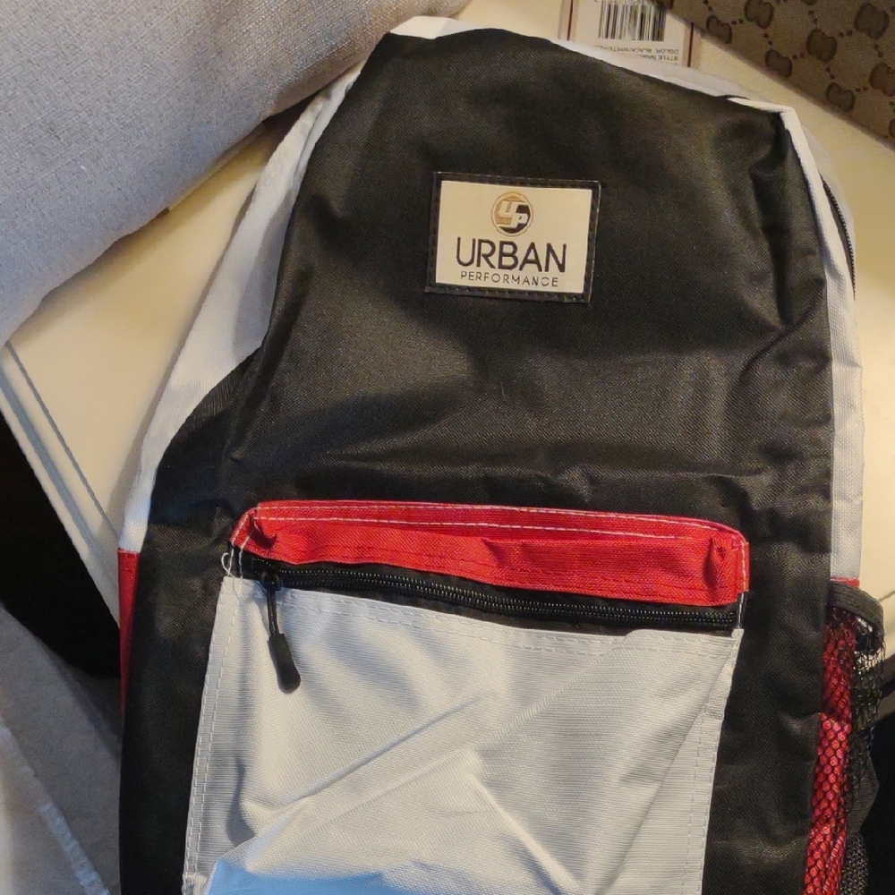 Black and Red Back Pack